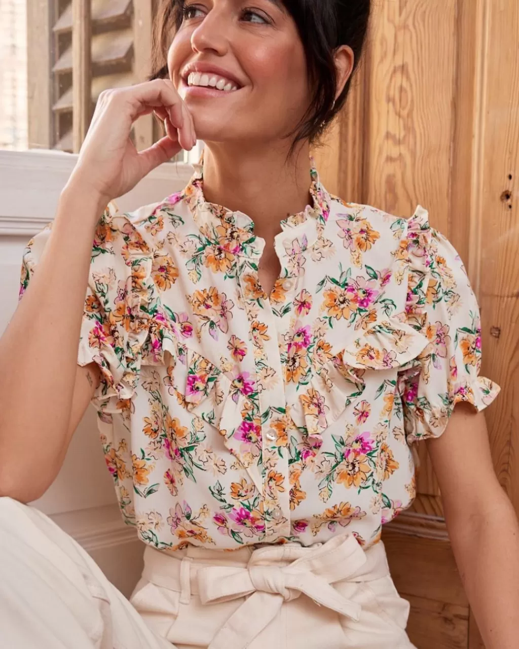 Polin et moi Blusa Flor Vilantia> BLUSAS Y CAMISAS