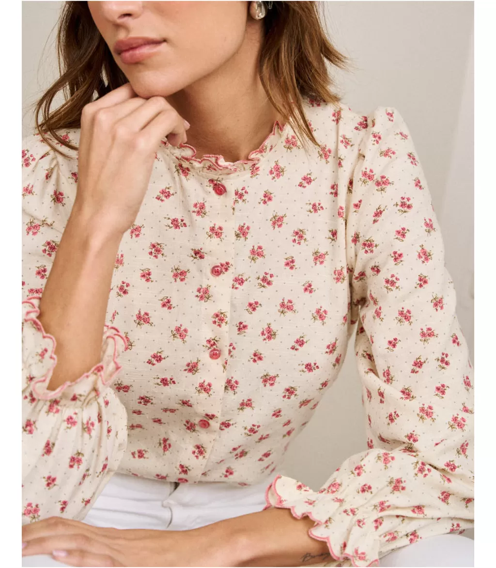 Polin et moi Blusa Flores Lulua> BLUSAS Y CAMISAS