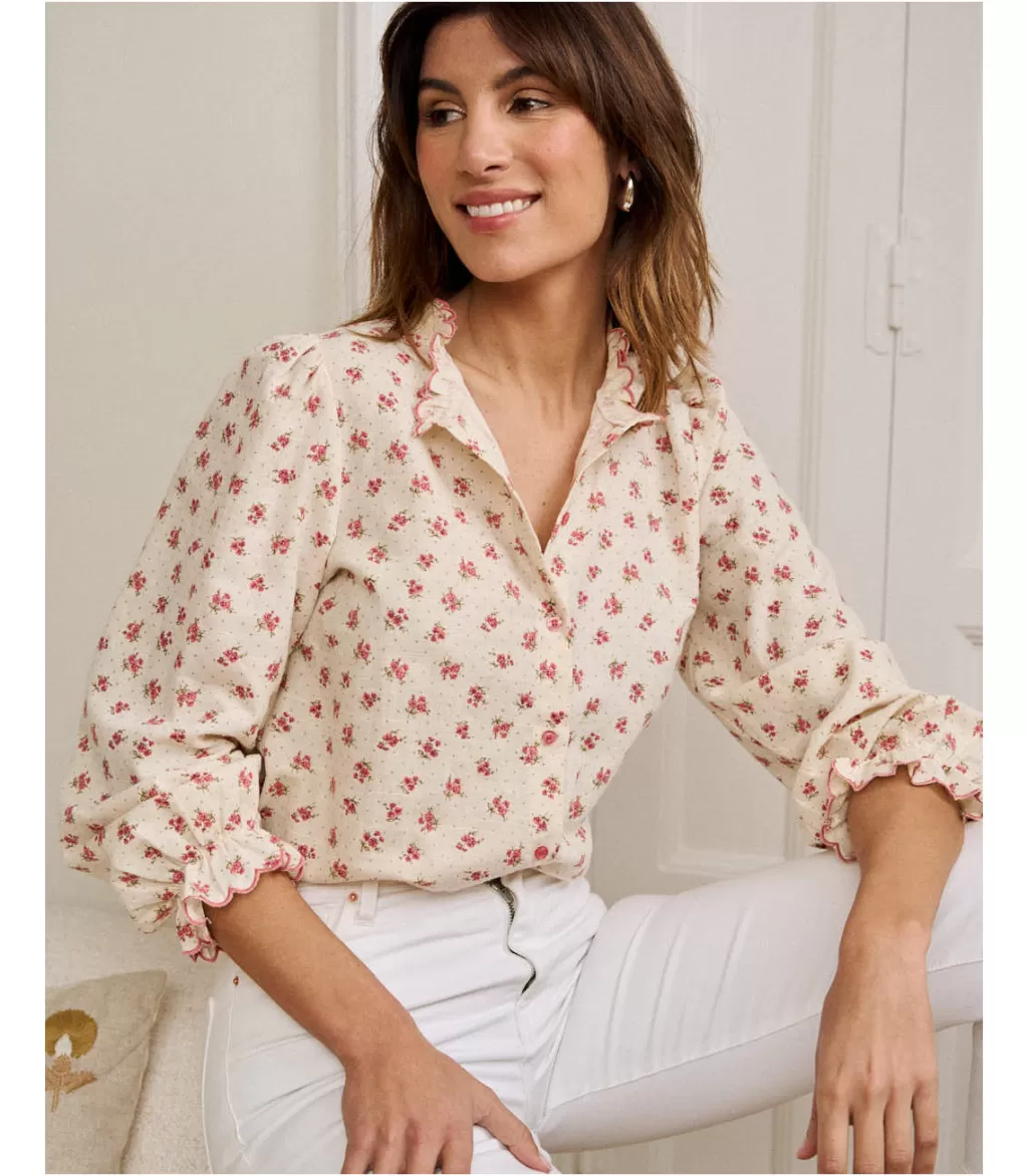 Polin et moi Blusa Flores Lulua> BLUSAS Y CAMISAS