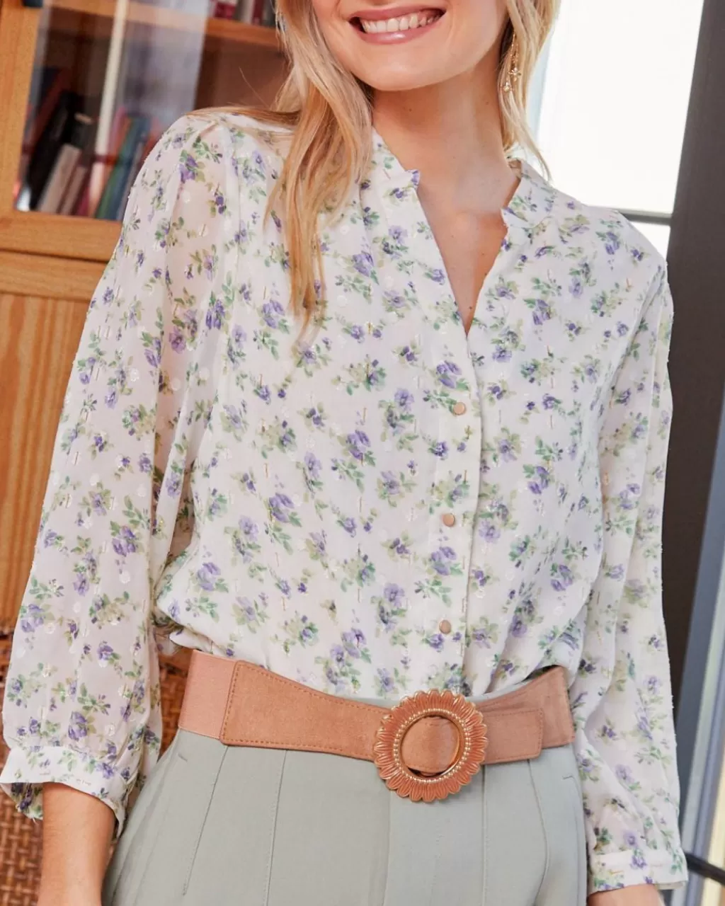 Polin et moi Blusa Flores Samantha> BLUSAS Y CAMISAS