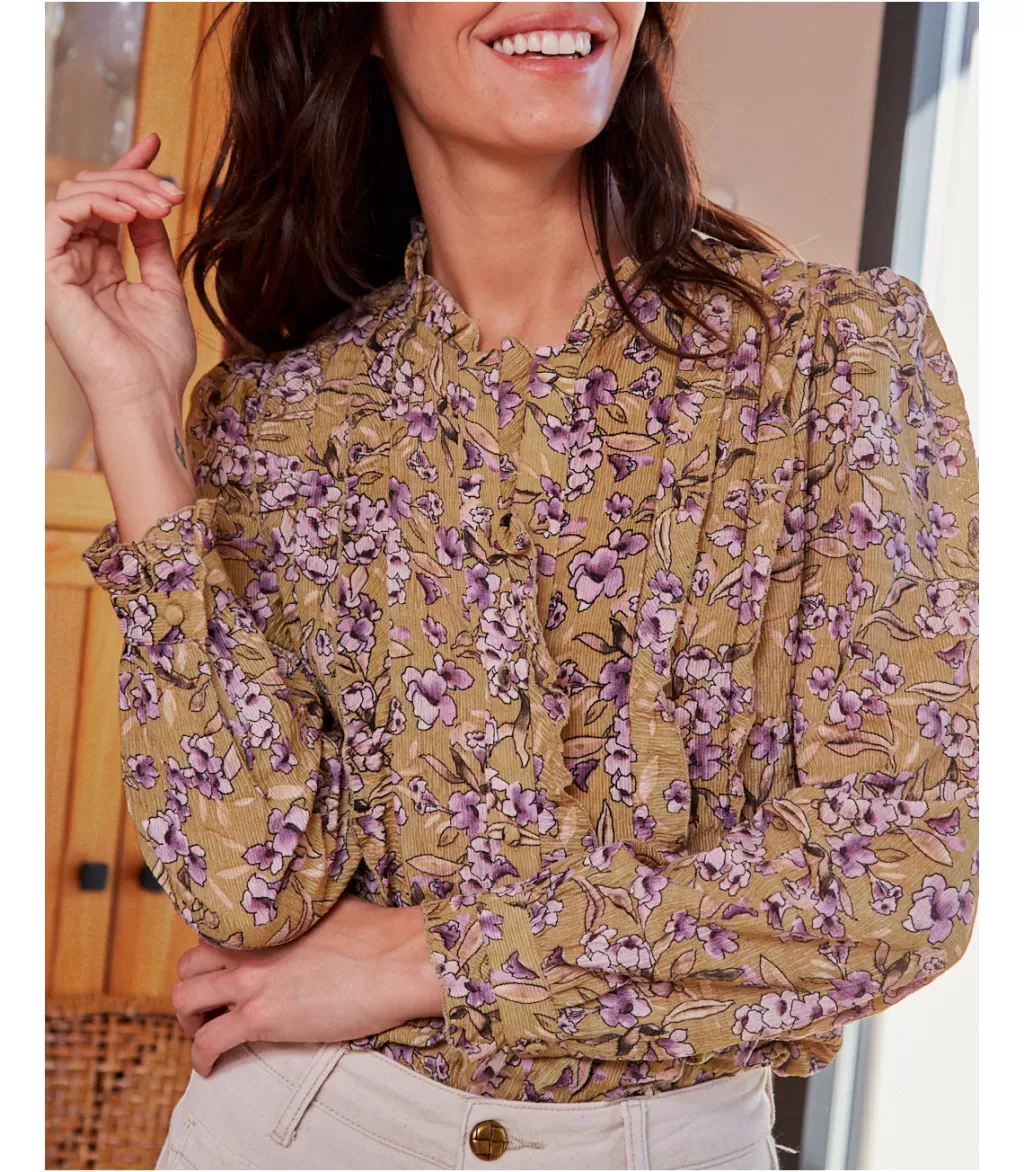 Polin et moi Blusa Volantes Berenice> BLUSAS Y CAMISAS