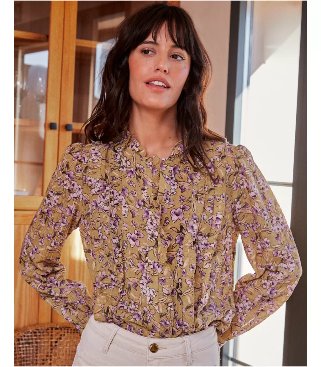 Polin et moi Blusa Volantes Berenice> BLUSAS Y CAMISAS