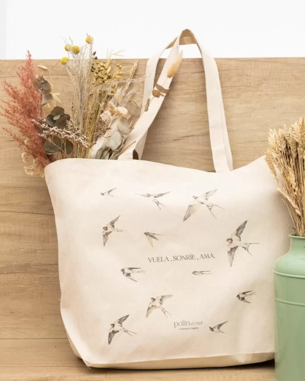 Polin et moi Bolsa Solidaria “El vuelo de las golondrinas”> BOLSOS