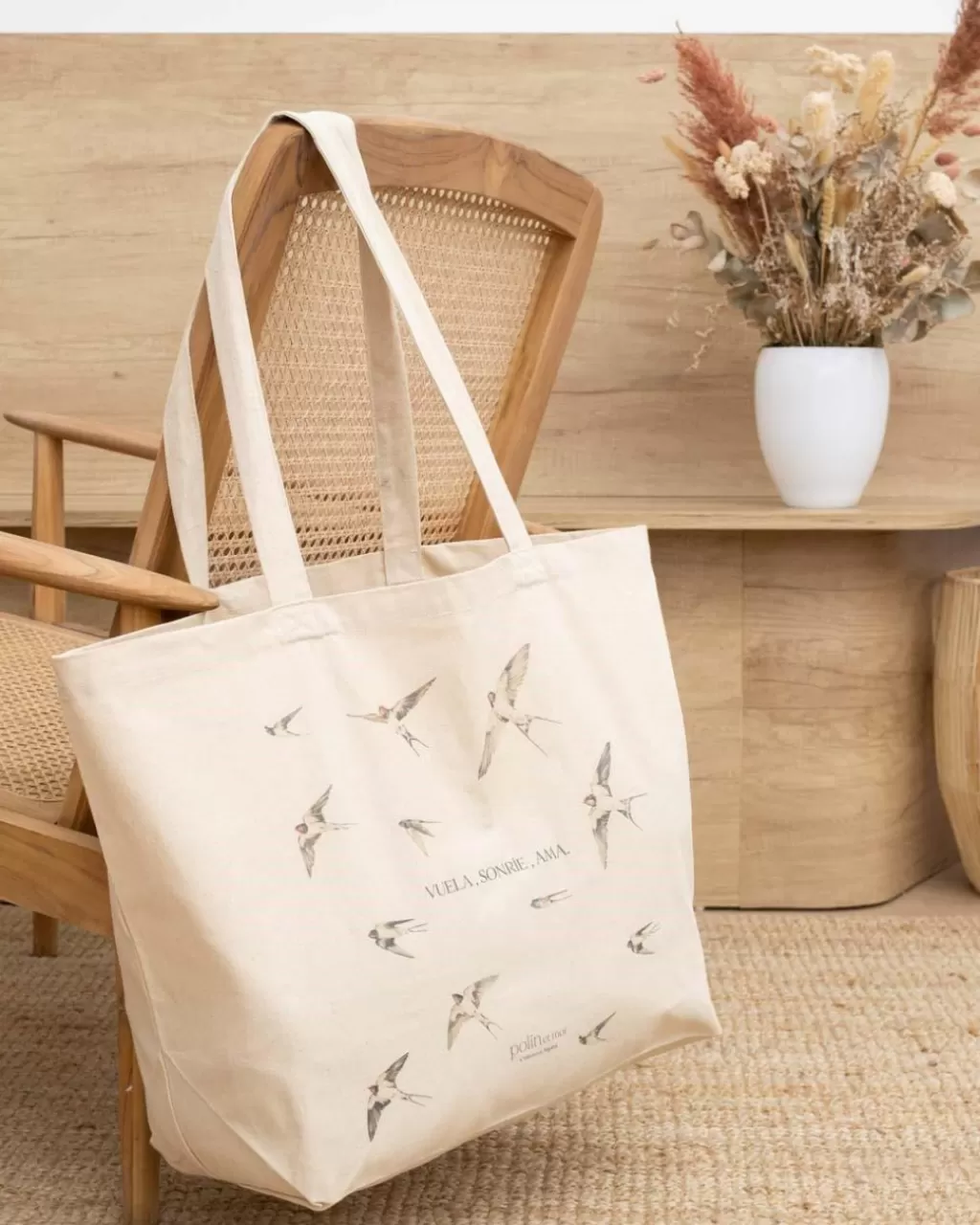 Polin et moi Bolsa Solidaria “El vuelo de las golondrinas”> BOLSOS