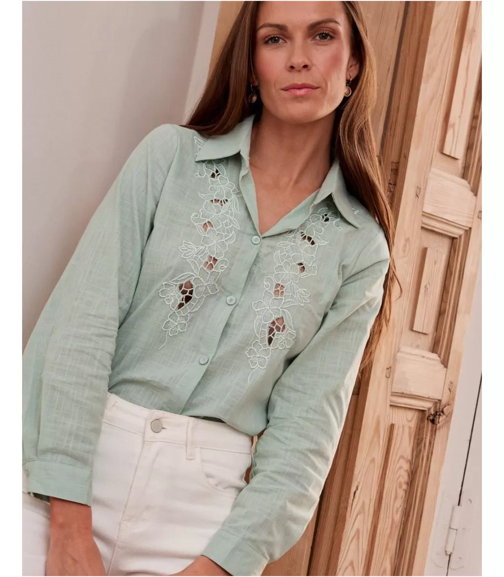 Polin et moi Camisa Bordados Priscilia> BLUSAS Y CAMISAS