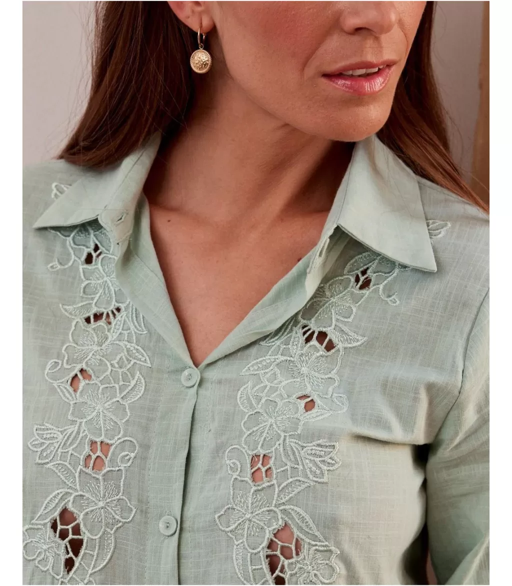 Polin et moi Camisa Bordados Priscilia> BLUSAS Y CAMISAS