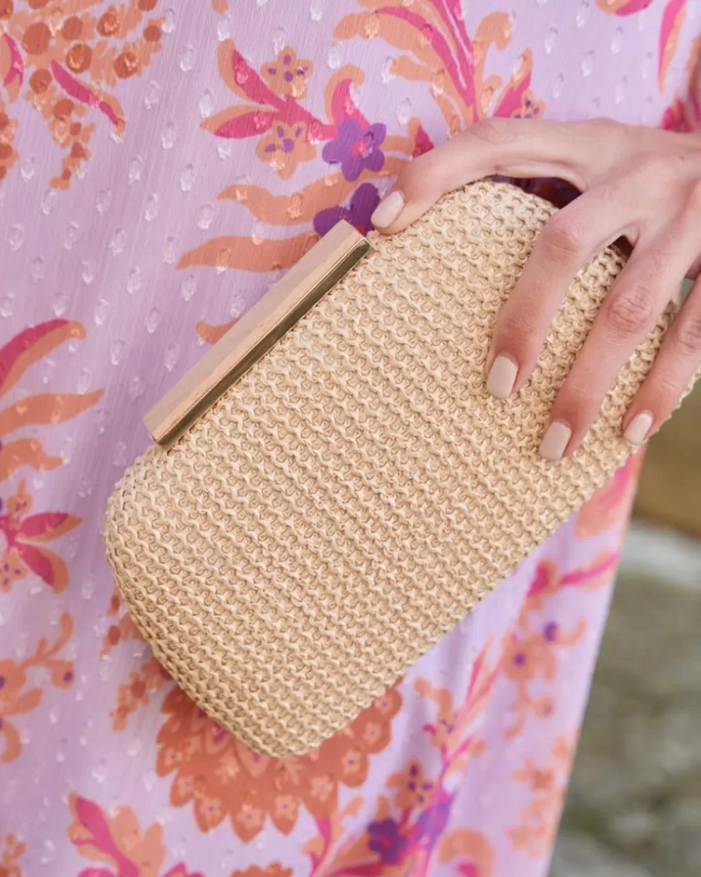 Polin et moi Clutch Madera Asignia> BOLSOS | COMPLEMENTOS