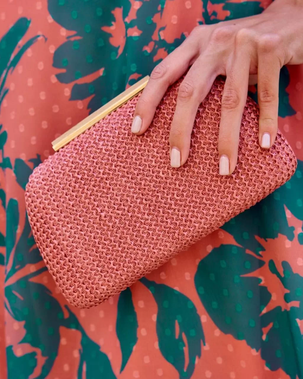 Polin et moi Clutch Madera Asignia> BOLSOS | FERIA