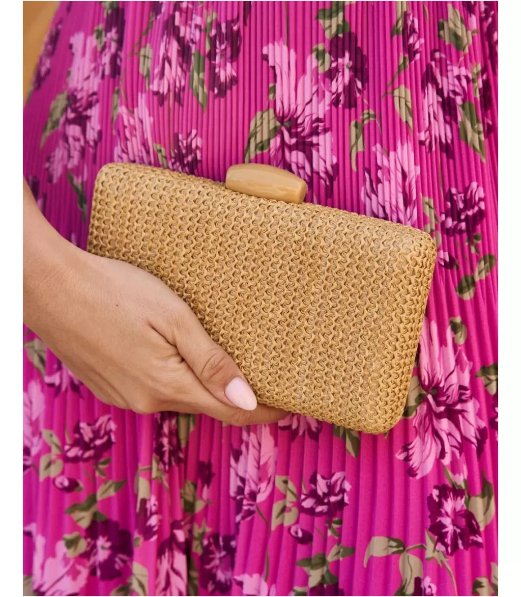 Polin et moi Clutch Nacar Ebila> BOLSOS | COMPLEMENTOS