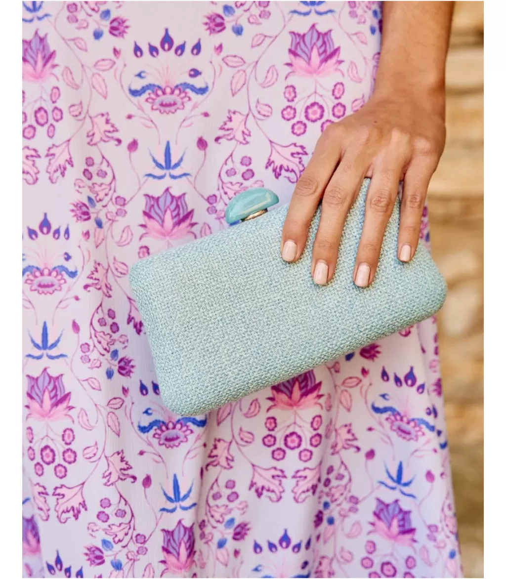 Polin et moi Clutch Rafia Cemia> BOLSOS | COMPLEMENTOS