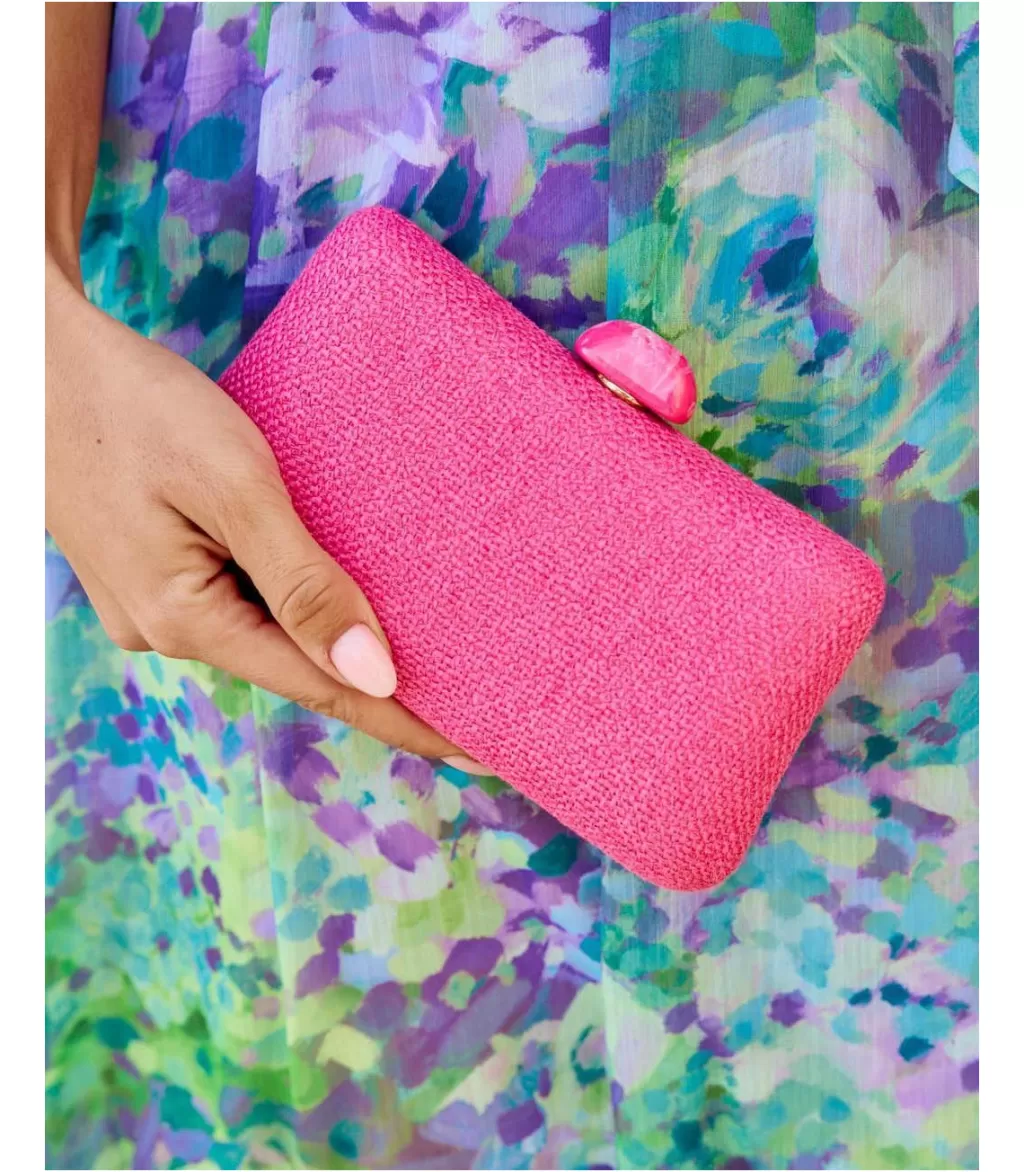 Polin et moi Clutch Rafia Cemia> BOLSOS | FERIA