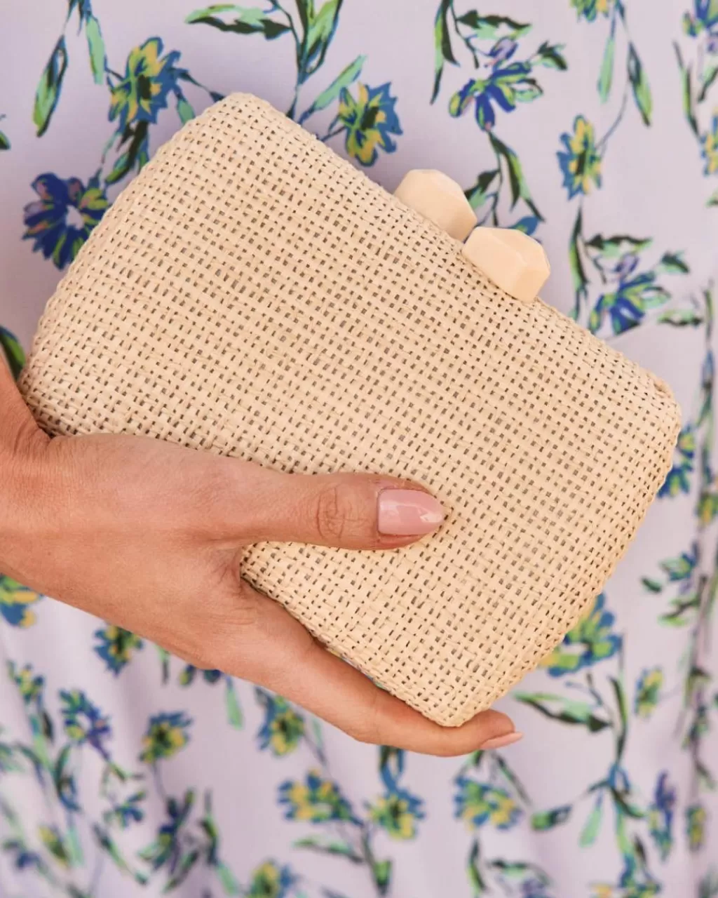 Polin et moi Clutch Rafia Darcy> BOLSOS | COMPLEMENTOS