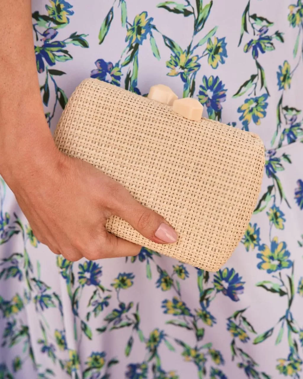 Polin et moi Clutch Rafia Darcy> BOLSOS | COMPLEMENTOS